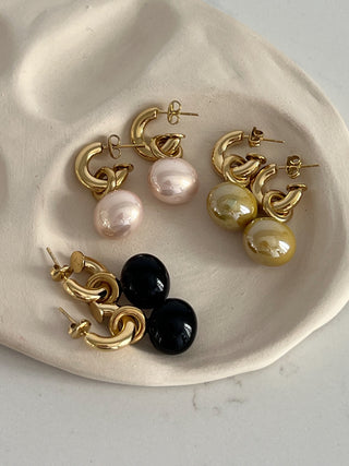 Boucles d'oreilles Olive