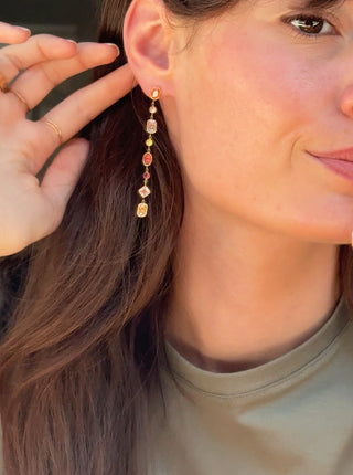 Boucles d'oreilles Iris