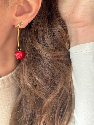 Boucles d'oreilles Cherry