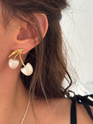 Boucles d'oreilles Cerise