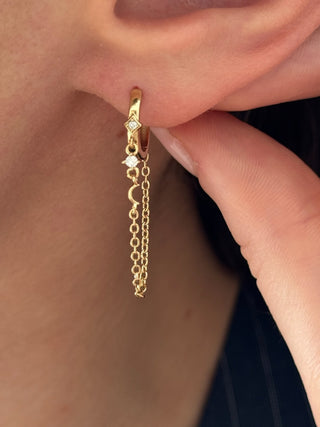 Boucle d'oreille Marshall