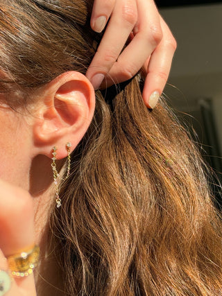 Mono-boucle Chaine et Zircons