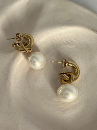 Boucles d'oreilles Olive
