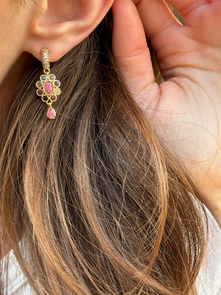Boucles d'oreilles Hyacinth