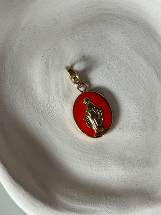 Charms Madonne émaillée