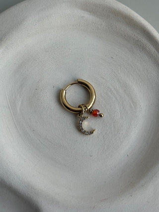 Mono-boucle Lune et Perle