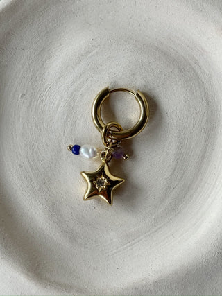 Mono-boucle étoile bleue